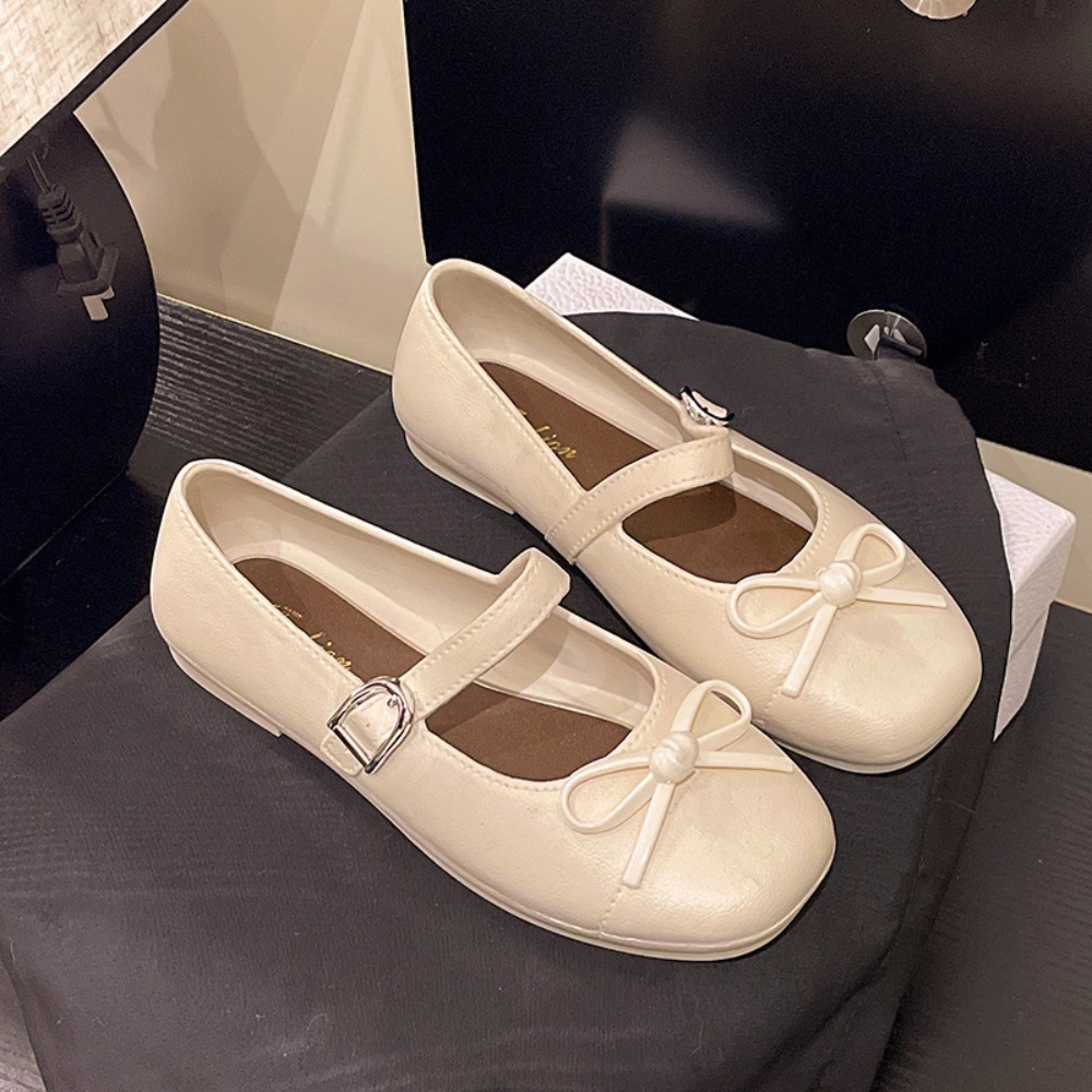 Mule Slip On - Sweet Women's Pearl Bow Tie Sandals