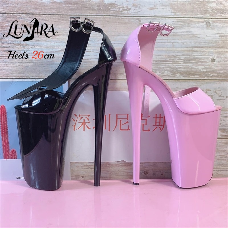26cm/10Inch Pink Patent Extrem - Women'S Shoes Quality recension och pris