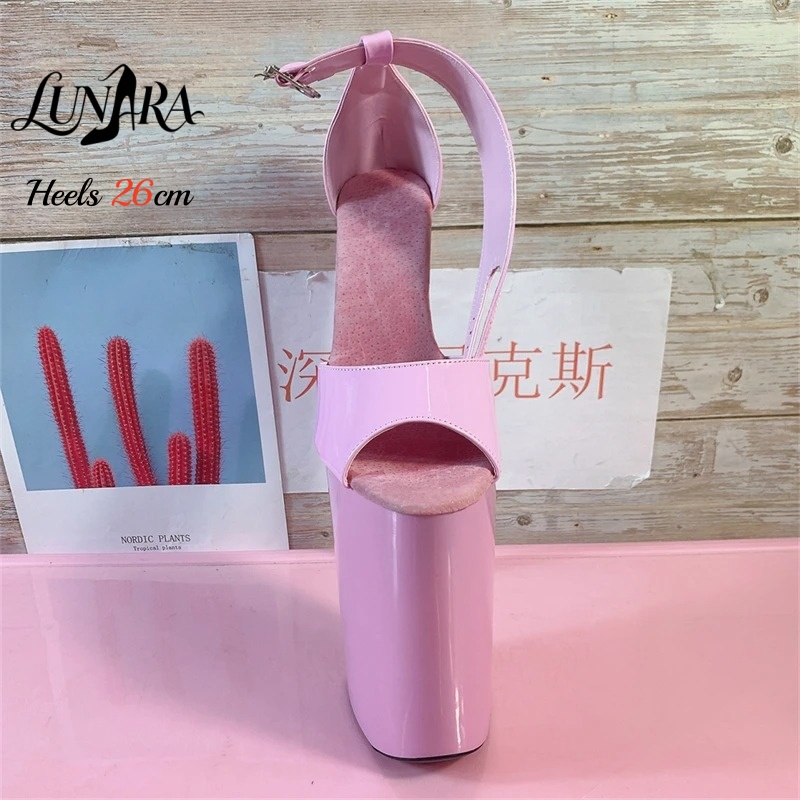 26cm/10Inch Pink Patent Extrem - Women'S Shoes Quality recension och pris