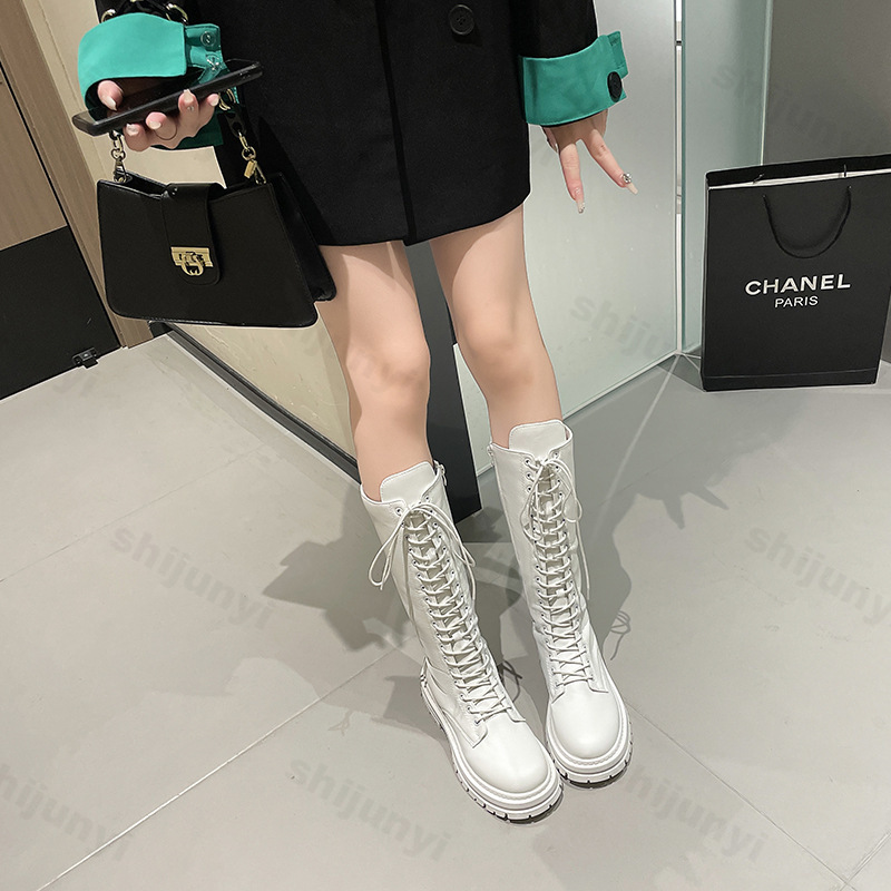 Women Knight's Boots Platform  - Knee High Boots Women recension och pris