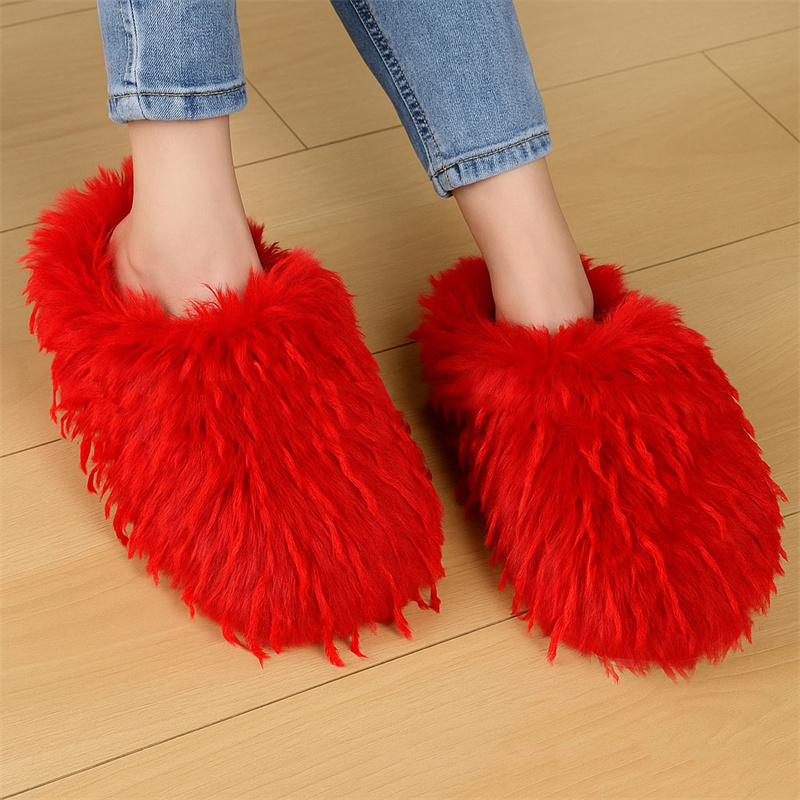 Winter Women's Slippers Fluffy - Women'S Shoes Clogs recension och pris