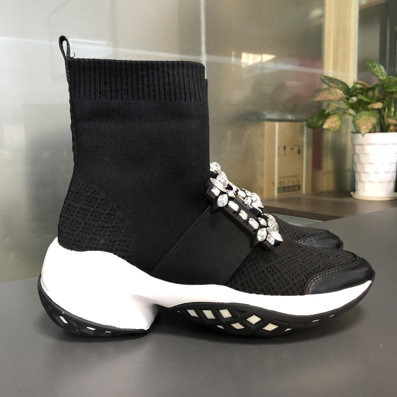 Fashion Designer Women's Shoes - Sock Boot Women recension och pris