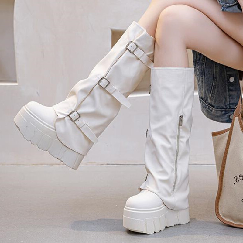 New 2026 Fashion Brand Autumn  - Knee High Boots Women recension och pris