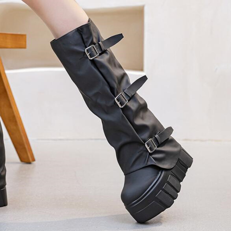 New 2026 Fashion Brand Autumn  - Knee High Boots Women recension och pris
